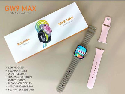 GW9 Max Amoled Smart Watch